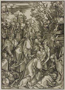 The Deposition, fra The Large Passion av Albrecht Dürer