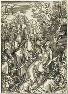 The Deposition of Christ, fra The Large Passion av Albrecht Dürer