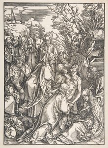 The Deposition of Christ, fra The Large Passion.n.d. av Albrecht Dürer