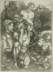 Den desperate mannen av Albrecht Dürer