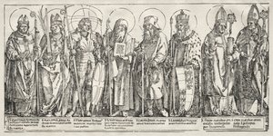 De åtte hellige i Østerrike av Albrecht Dürer