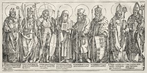De åtte hellige i Østerrike, ca. 1515. av Albrecht Dürer