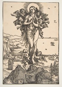 Høyden av den hellige Maria Magdalen.n.d. av Albrecht Dürer