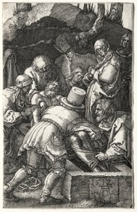 Gravleggingen, 1512. av Albrecht Dürer
