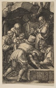 Entombment, fra The Passion, 1512. av Albrecht Dürer