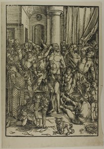 The Flagelation, fra The Large Passion av Albrecht Dürer