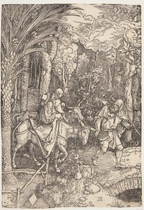 Flykten til Egypt av Albrecht Dürer