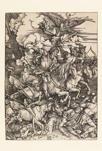Apokalypsens fire ryttere av Albrecht Dürer