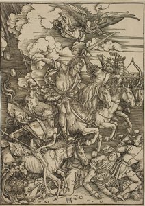 Apokalypsens fire ryttere av Albrecht Dürer