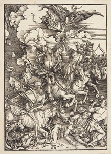 Apokalypsens fire ryttere av Albrecht Dürer