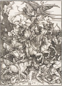 The Four Horsemen of the Apocalypse, fra The Apocalypse av Albrecht Dürer