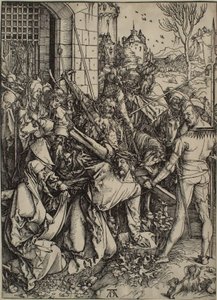 Den store pasjonen: Kristus bærer korset av Albrecht Dürer