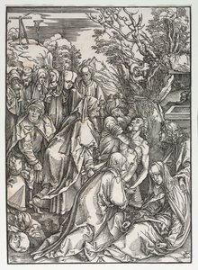 Den store lidenskapen: Deponeringen. av Albrecht Dürer