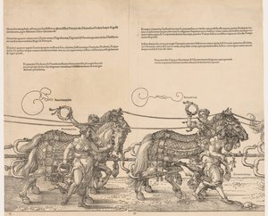 Den store triumfbilen til keiser Maximilian av Albrecht Dürer