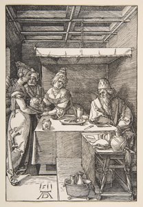 Hodet til døperen Johannes brakt til Herodes.n.d. av Albrecht Dürer