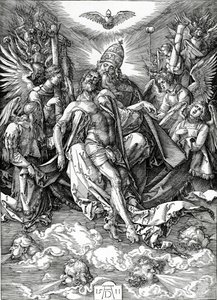 Den hellige treenighet, 1511 av Albrecht Dürer