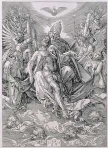 The Holy Trinity, pub. 1511 av Albrecht Dürer