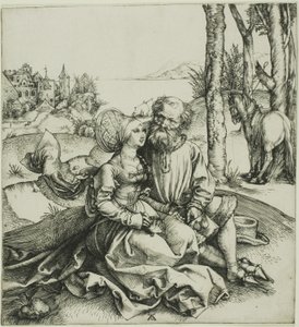Det dårlige sammensatte paret av Albrecht Dürer