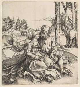 Det dårlige sammensatte paret, ca. 1495. av Albrecht Dürer