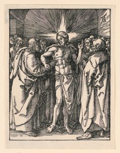 The Incredulity of Saint Thomas, fra The Little Passion-serien av Albrecht Dürer
