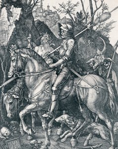 Ridderen, døden og djevelen, 1513 1906 av Albrecht Dürer