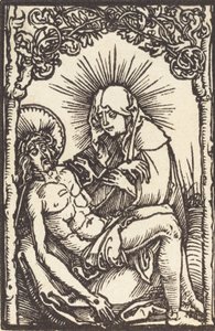 Klagesangen, ca. 1500. av Albrecht Dürer