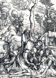 Klagesangen for Kristus, 1498 1906 av Albrecht Dürer