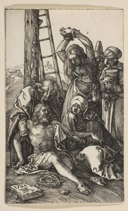 The Lamentation, fra The Passion, 1507. av Albrecht Dürer