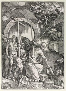 Den store lidenskapen: Kristus synker ned i limbo av Albrecht Dürer
