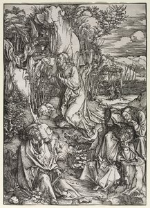 Den store lidenskapen: Kristus på Oljeberget av Albrecht Dürer