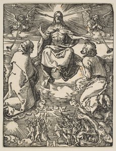 Den siste dommen, fra The Small Passion, ca. 1510. av Albrecht Dürer