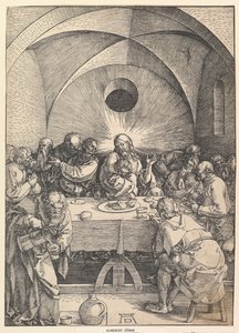 Nattverden, fra The Large Passion, 1510. av Albrecht Dürer