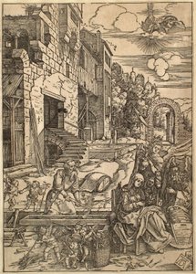 Jomfruens liv: Den hellige families opphold i Egypt av Albrecht Dürer
