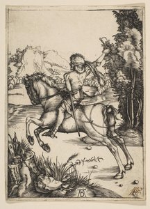 Den lille kureren.n.d. av Albrecht Dürer