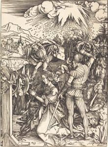 Martyrdommen til Saint Catherine av Albrecht Dürer