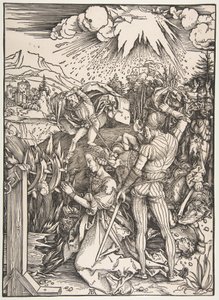 Den hellige Katarinas martyrium av Albrecht Dürer