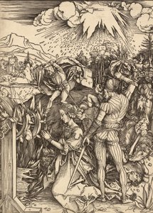 Martyrdommen til Saint Catherine, ca. 14971499. av Albrecht Dürer