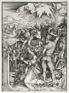 Martyrdommen til den hellige Katarina av Alexandria av Albrecht Dürer
