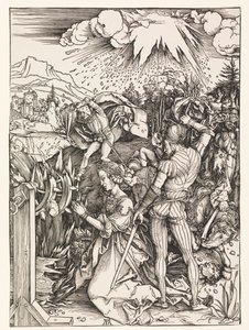 St. Katarinas martyrium av Albrecht Dürer