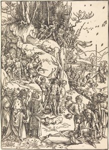 De ti tusens martyrium av Albrecht Dürer