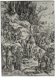 De ti tusens martyrium, 1497 av Albrecht Dürer
