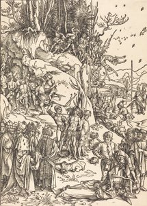 De ti tusens martyrium, ca. 14961497. av Albrecht Dürer