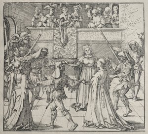 Maskeraden. av Albrecht Dürer