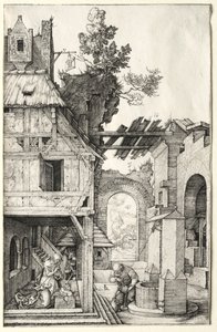 Fødselen, 1504. av Albrecht Dürer