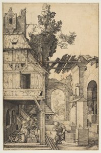 Fødselen, 1504. av Albrecht Dürer