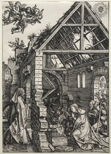 Fødselen, ca. 1502-1503. av Albrecht Dürer