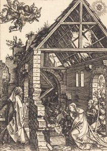 Fødselen, ca. 15021504. av Albrecht Dürer