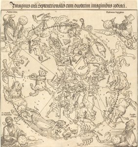 Den nordlige himmelhalvkule av Albrecht Dürer