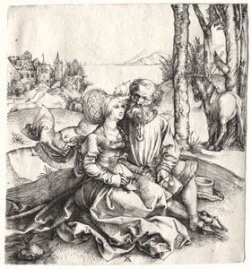 Tilbudet om kjærlighet (eller det dårlige paret) av Albrecht Dürer