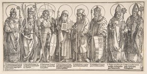 Østerrikes skytshelgen, 1515-17. av Albrecht Dürer